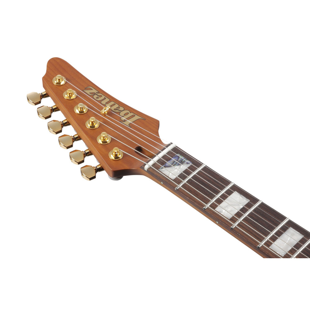 Ibanez KIKO300-RRT Kiko Loureiro Signature Electric Guitar 6-String - Ruby Red Sunburst Flat