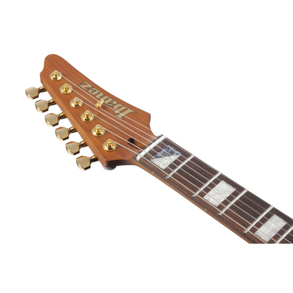 Ibanez KIKO300-RRT Kiko Loureiro Signature Electric Guitar 6-String - Ruby Red Sunburst Flat