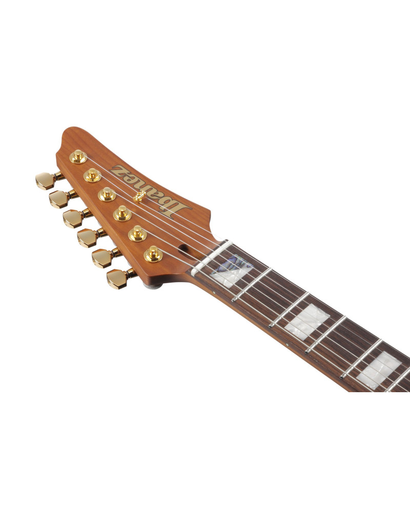 Ibanez KIKO300-RRT Kiko Loureiro Signature Electric Guitar 6-String - Ruby Red Sunburst Flat