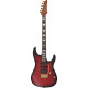 Ibanez KIKO300-RRT Kiko Loureiro Signature Electric Guitar 6-String - Ruby Red Sunburst Flat