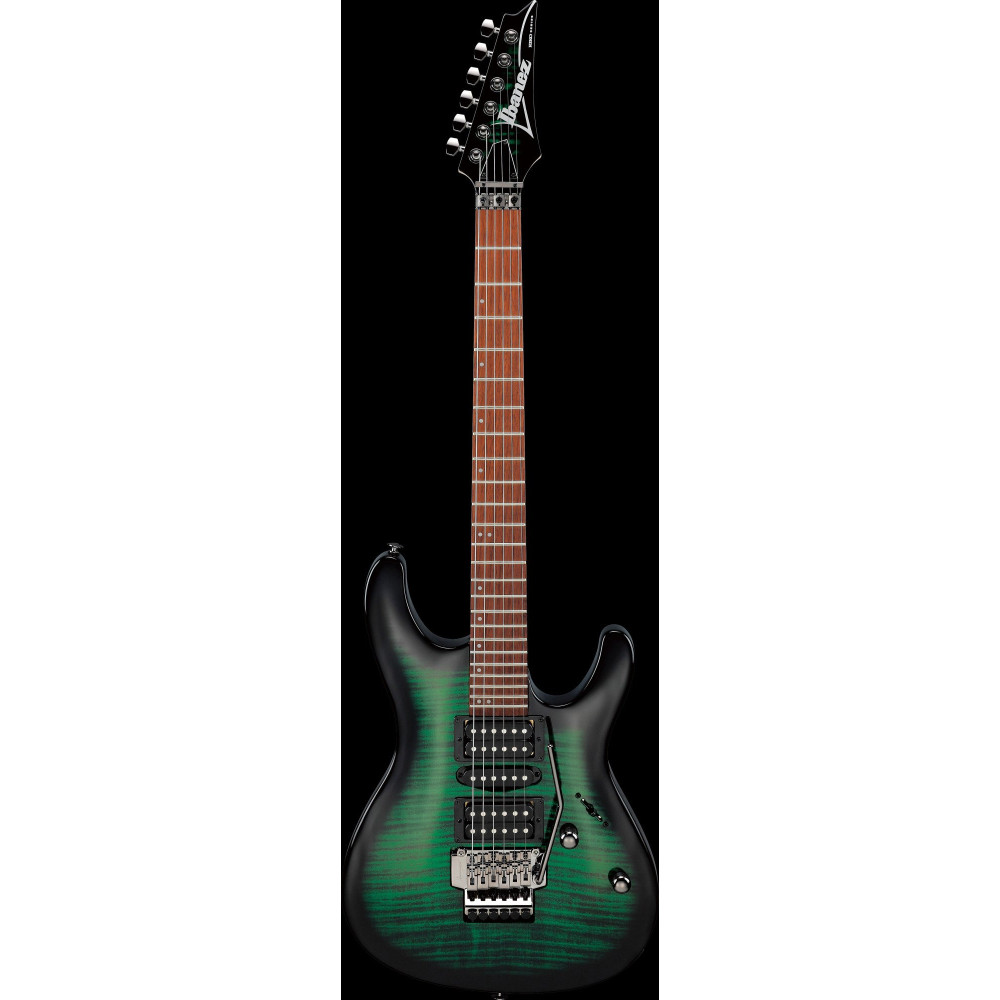 Ibanez KIKOSP3-TEB Kiko Loureiro Signature Electric Guitar 6-String - Transparent Emerald Burst