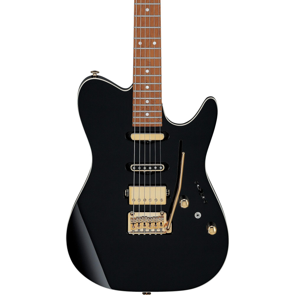 Ibanez LB1-BK Lari Basilio Signature Electric Guitar 6-String - Black + Case