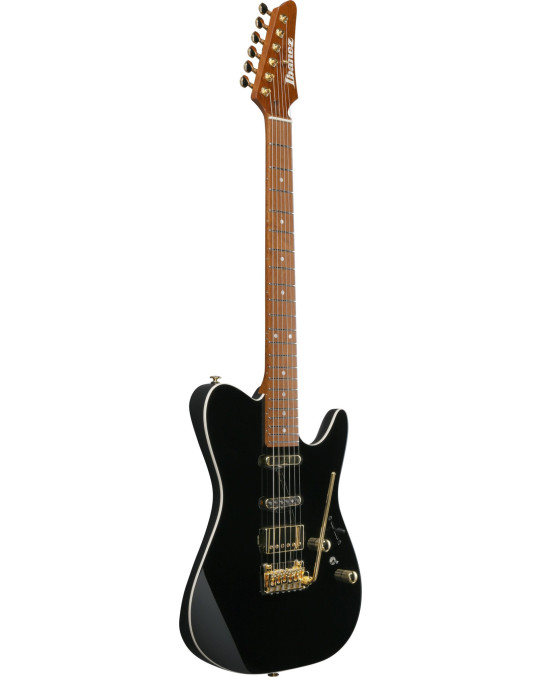 Ibanez LB1-BK Lari Basilio Signature Electric Guitar 6-String - Black + Case