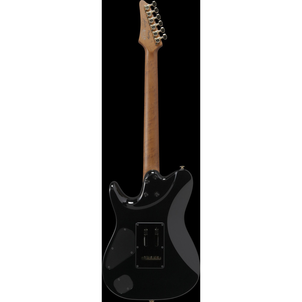 Ibanez LB1-BK Lari Basilio Signature Electric Guitar 6-String - Black + Case