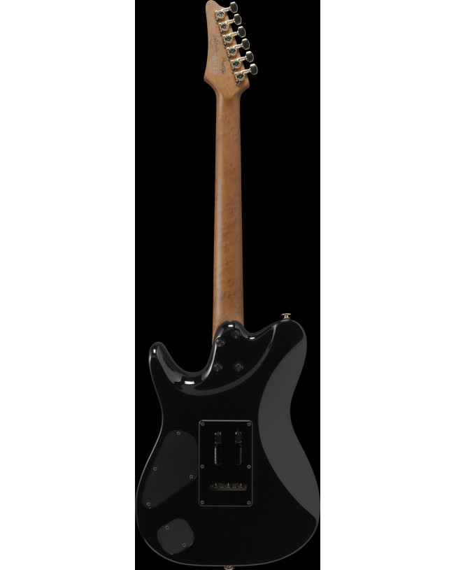 Ibanez LB1-BK Lari Basilio Signature Electric Guitar 6-String - Black + Case