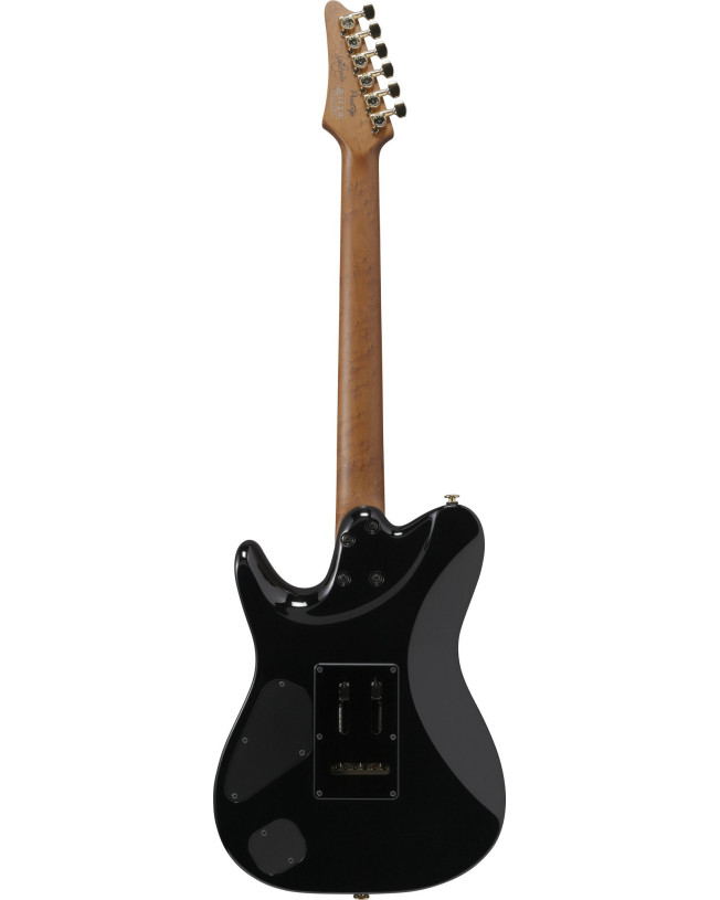 Ibanez LB1-BK Lari Basilio Signature Electric Guitar 6-String - Black + Case