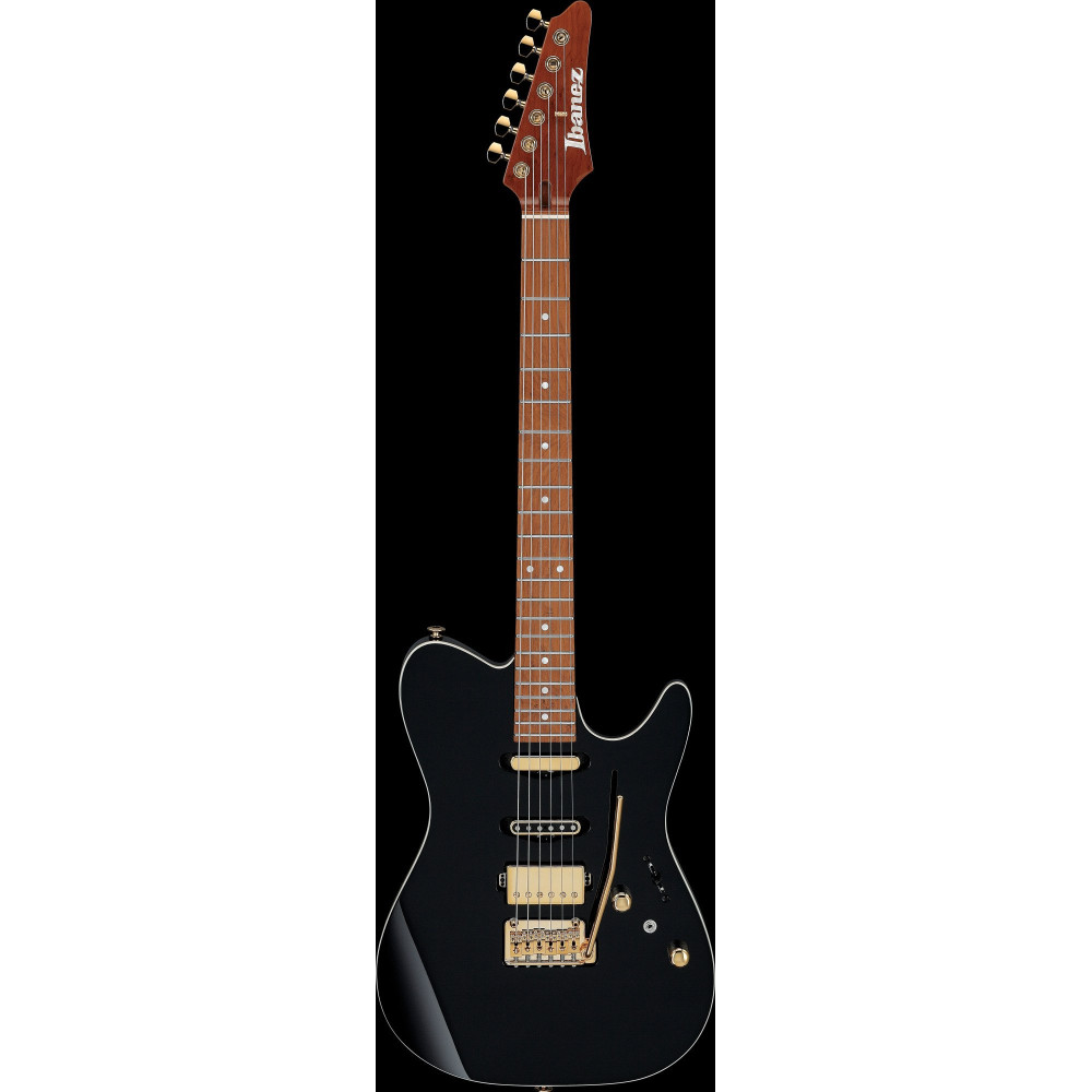 Ibanez LB1-BK Lari Basilio Signature Electric Guitar 6-String - Black + Case