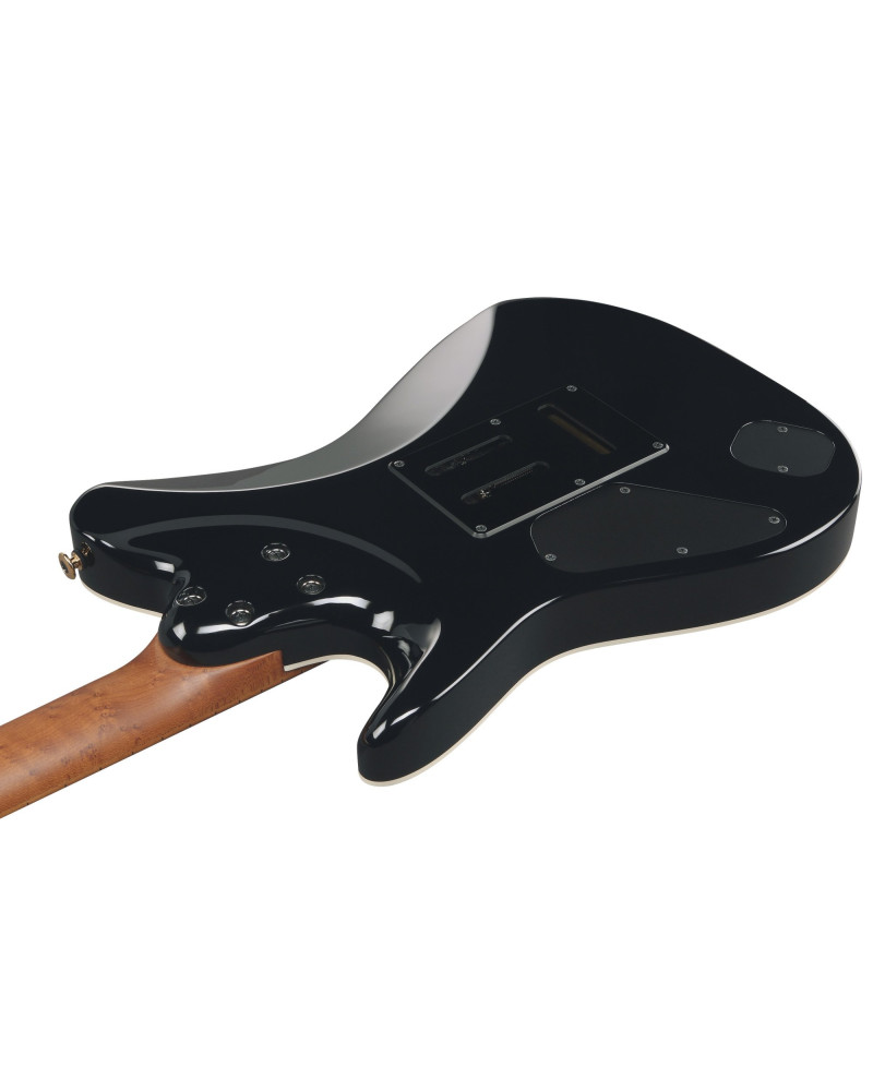 Ibanez LB1-BK Lari Basilio Signature Electric Guitar 6-String - Black + Case