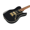 Ibanez LB1-BK Lari Basilio Signature Electric Guitar 6-String - Black + Case