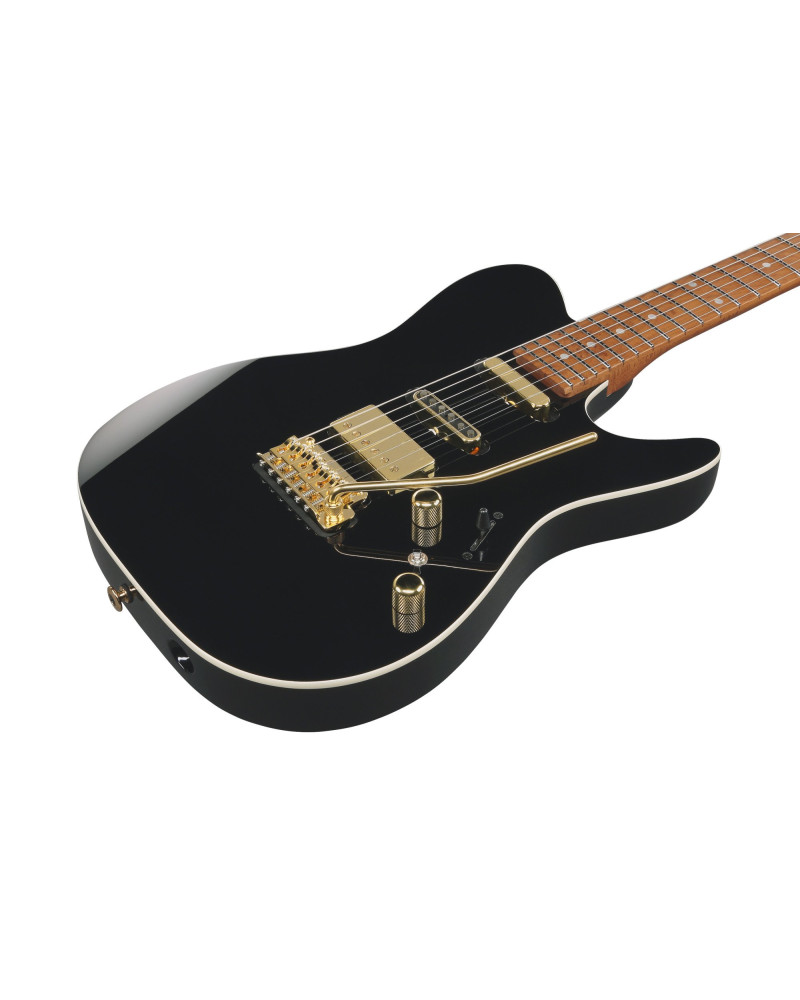Ibanez LB1-BK Lari Basilio Signature Electric Guitar 6-String - Black + Case