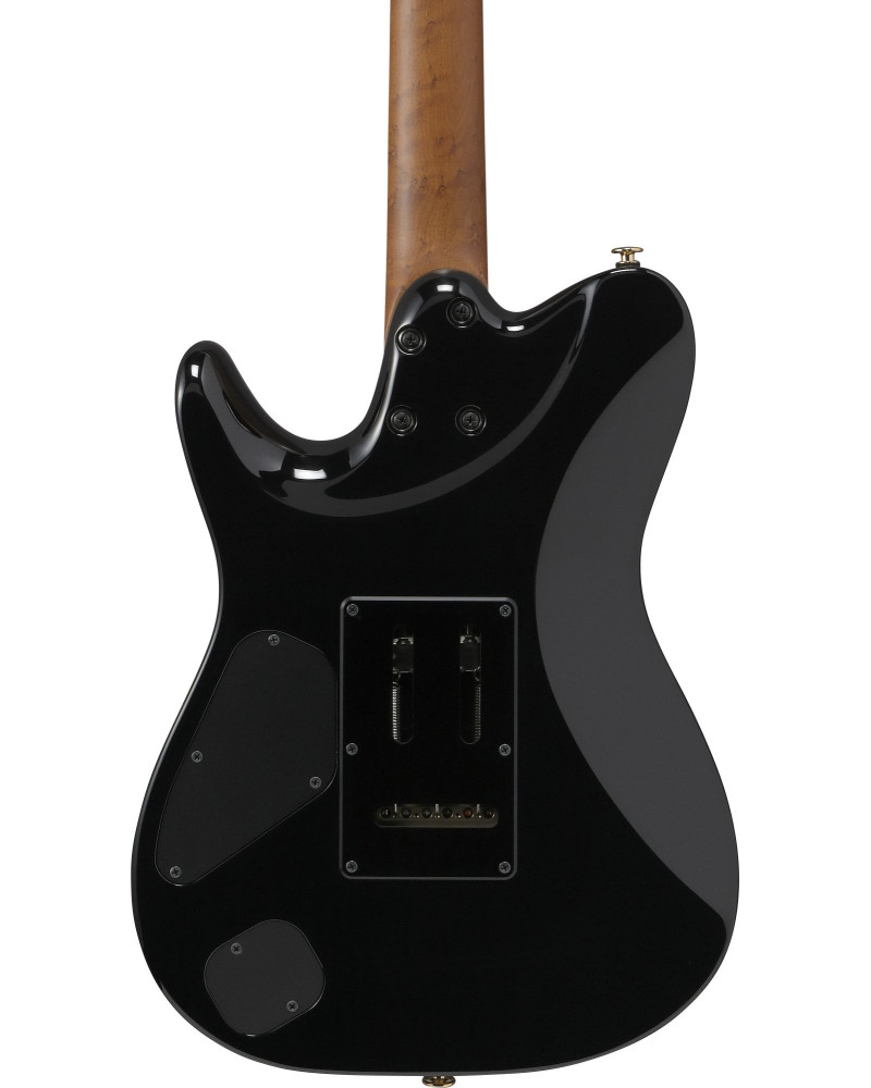 Ibanez LB1-BK Lari Basilio Signature Electric Guitar 6-String - Black + Case