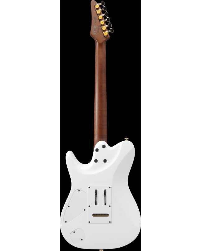 Ibanez LB1-WH Lari Basilio Signature Electric Guitar 6-String - White + Case