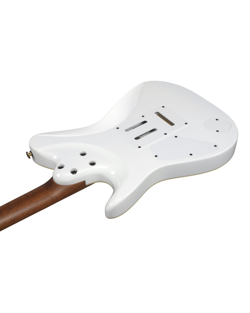 Ibanez LB1-WH Lari Basilio Signature Electric Guitar 6-String - White + Case