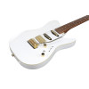 Ibanez LB1-WH Lari Basilio Signature Electric Guitar 6-String - White + Case