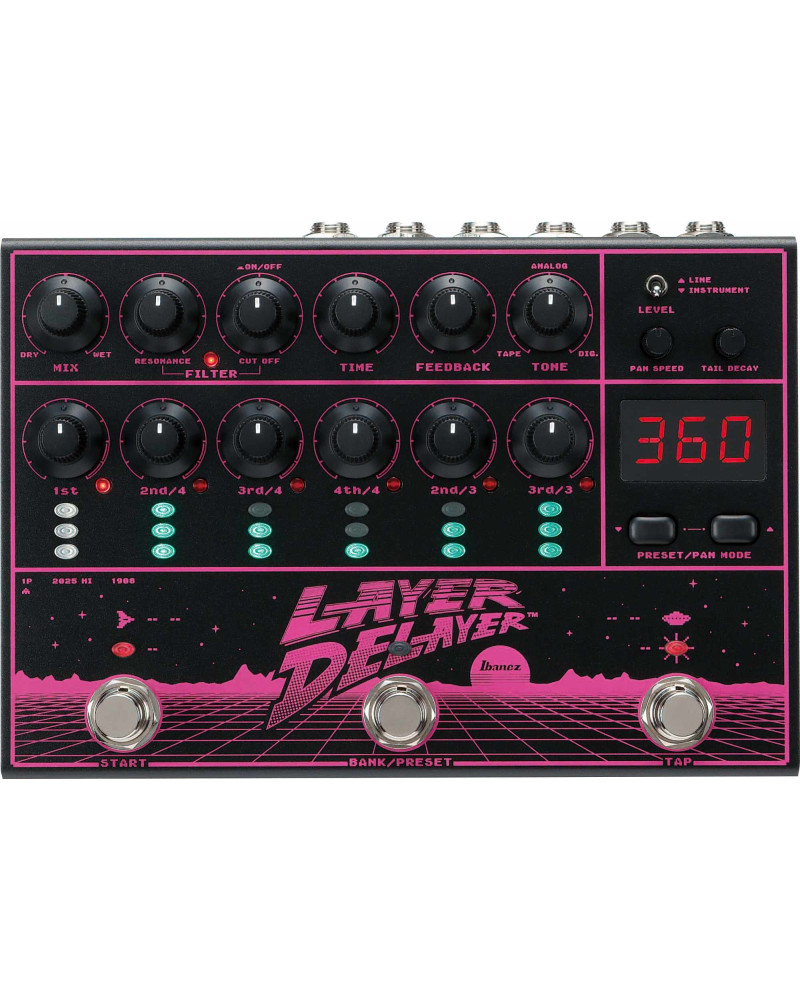 Ibanez LD303 Multi Delay Effect Pedal