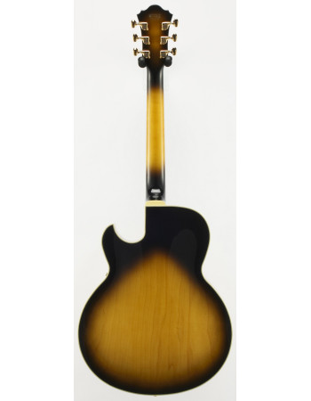 Ibanez LGB300-VYS George Benson Signature Hollow Body Guitar 6-String - Vintage Yellow Sunburst + Case MF100C