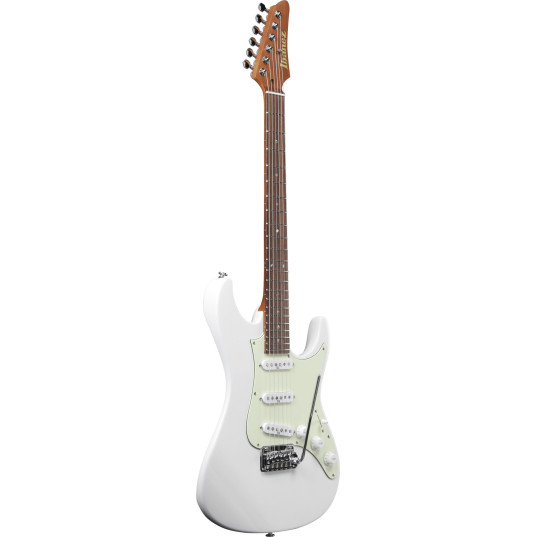 Ibanez LM1-LWH Luca Mantovanelli Signature Electric Guitar 6-String - Luna White + Case