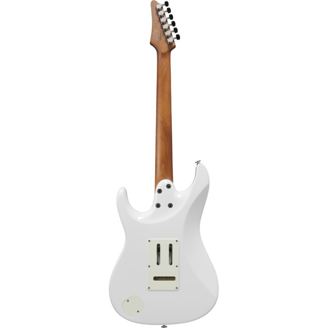 Ibanez LM1-LWH Luca Mantovanelli Signature Electric Guitar 6-String - Luna White + Case