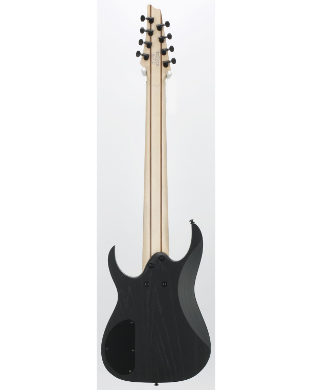 Ibanez M80M-WK Mårten Hagström Signature Electric Guitar 8-String - Weathered Black + Gig Bag