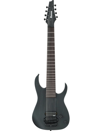 Ibanez M80M-WK Mårten Hagström Signature Electric Guitar 8-String - Weathered Black + Gig Bag