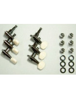 Ibanez MB1002 E-Guitar machine head tuner set 6 x left - cosmo black