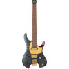 Ibanez MGFM10-OBL Manuel Gardner Fernandes Signature Electric Guitar 6-String - Obsidian Black Low Gloss + Gig Bag