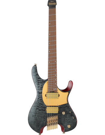 Ibanez MGFM10-OBL Manuel Gardner Fernandes Signature Electric Guitar 6-String - Obsidian Black Low Gloss + Gig Bag