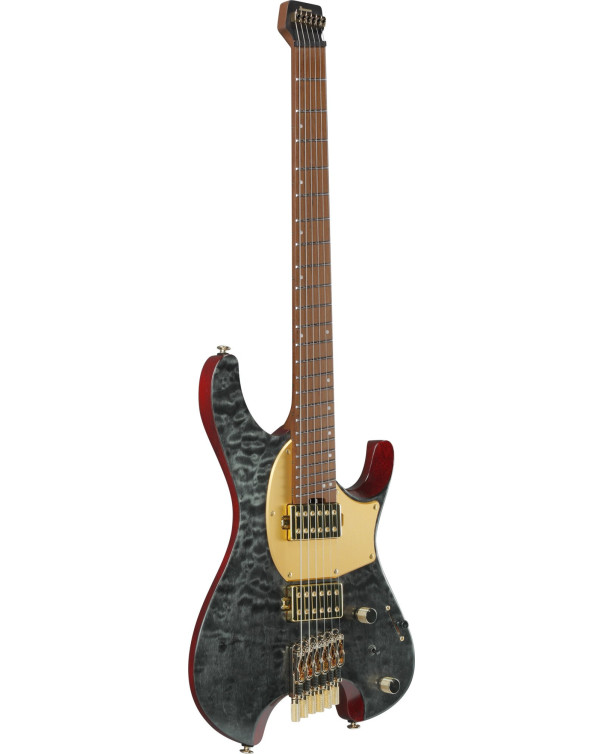 Ibanez MGFM10-OBL Manuel Gardner Fernandes Signature Electric Guitar 6-String - Obsidian Black Low Gloss + Gig Bag
