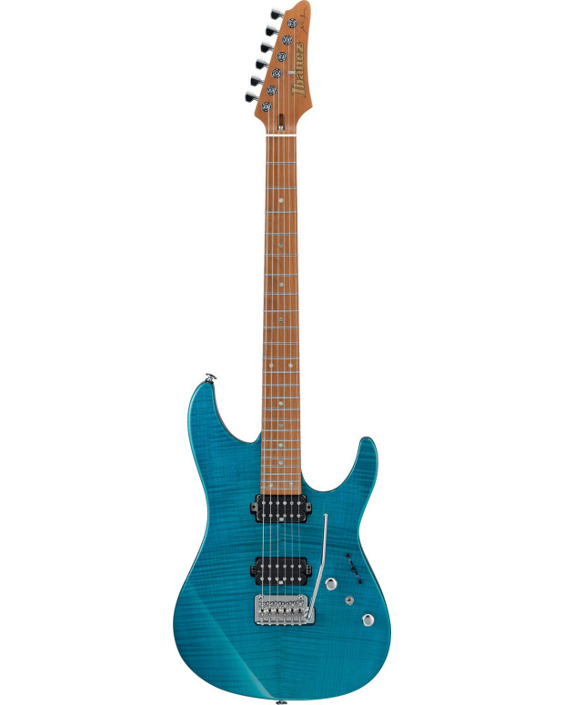Ibanez MM1-TAB Martin Miller AZ Signature E-Guitar 6-String - Transparent Aqua Blue