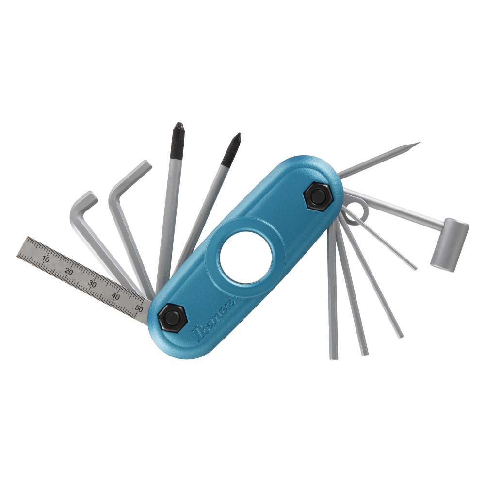 Ibanez MTZ11-AMA Multi Tool Aqua Blue Matte 11 Tools in 1