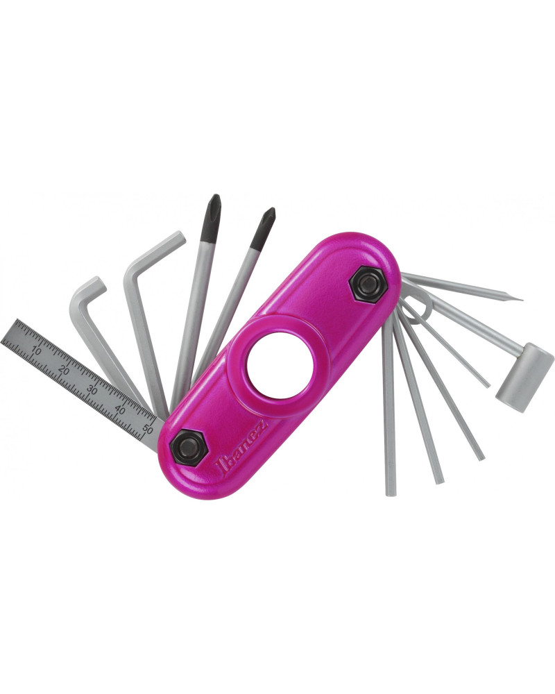 Ibanez MTZ11-MPK Multi-Tool - 11 Tools in 1 - Metallic Pink - Limited Edition