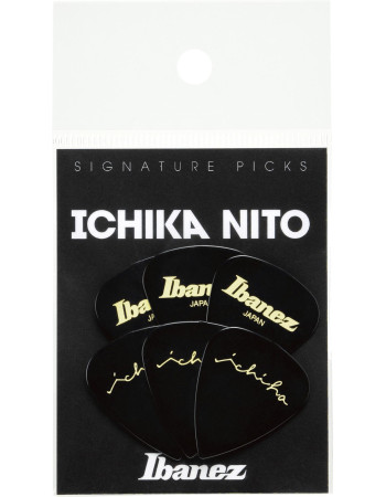 Ibanez P1000ICHI-BK Ichika Nito Signature Picks  - 6 pcs