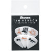 Ibanez P1000TH-C1 Tim Henson Picks Heavy, 6 Pieces/Set - 3x Pink & 3x Black with W6RST Logo
