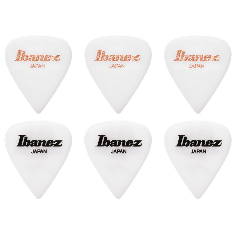 Ibanez P1000TH-C1 Tim Henson Picks Heavy, 6 Pieces/Set - 3x Pink & 3x Black with W6RST Logo