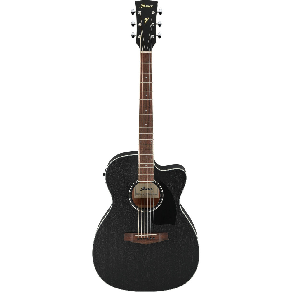 Ibanez PC14MHCE-WK PC Performance Acoustic Guitar 6-String - Weathered Black