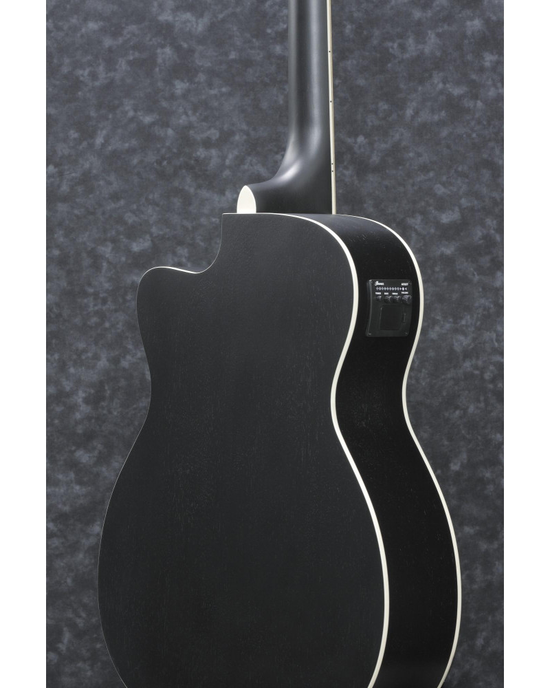 Ibanez PC14MHCE-WK PC Performance Acoustic Guitar 6-String - Weathered Black