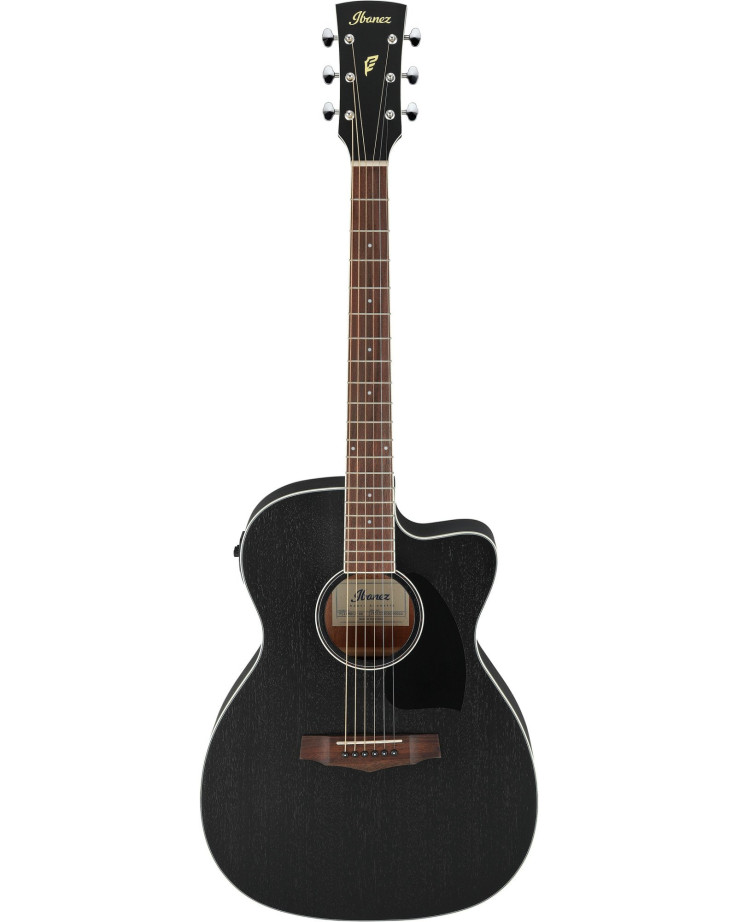 Ibanez PC14MHCE-WK PC Performance Acoustic Guitar 6-String - Weathered Black
