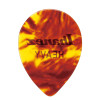 Ibanez PCE9H-SH Celluloid Picks 6 pcs - Yellow Brown Marbled