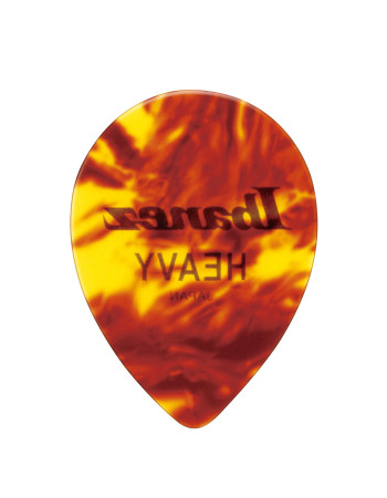 Ibanez PCE9H-SH Celluloid Picks 6 pcs - Yellow Brown Marbled