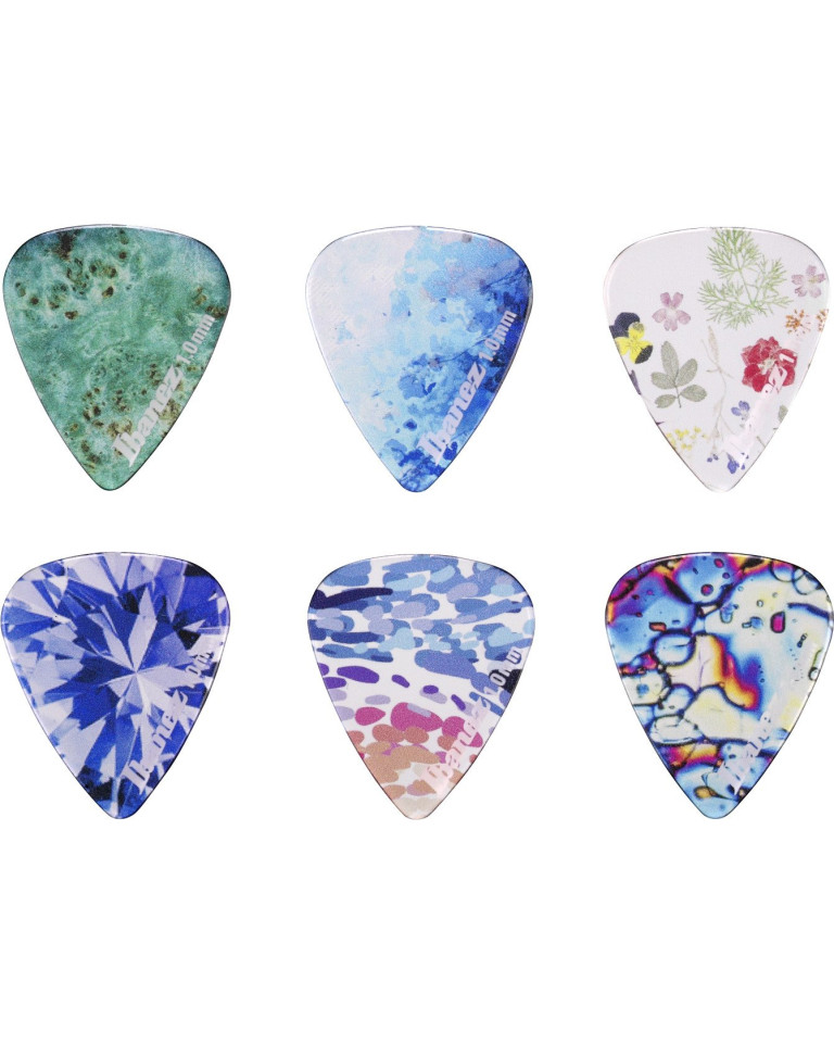 Ibanez PCP14H-C1 KALEIDO Series Picks - Copolyester Heavy/ 6 pcs