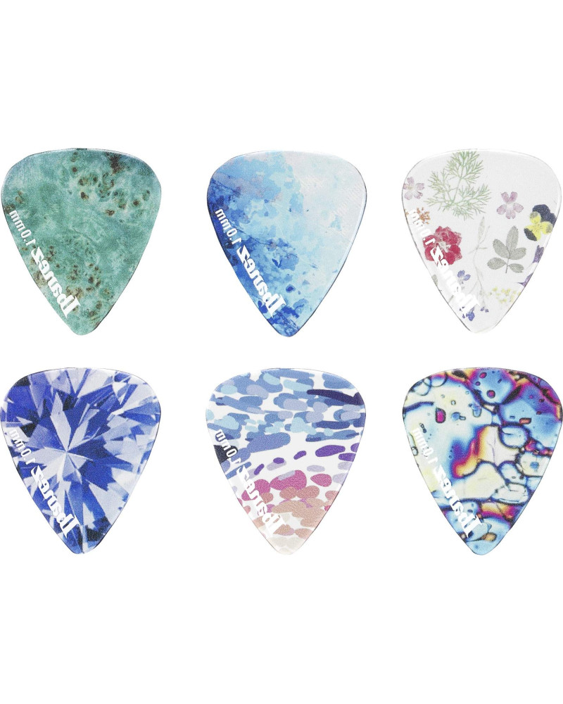 Ibanez PCP14H-C1 KALEIDO Series Picks - Copolyester Heavy/ 6 pcs
