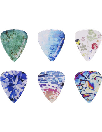 Ibanez PCP14MH-C1 KALEIDO Series Picks - Copolyester Medium Heavy/ 6 pcs