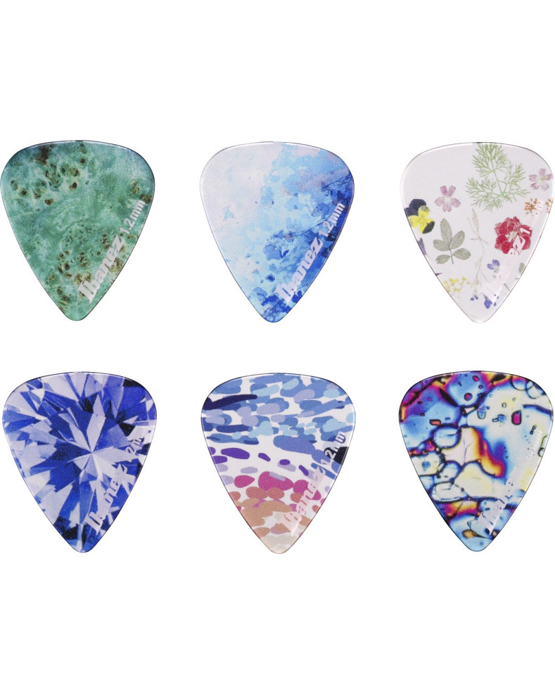 Ibanez PCP14XH-C1 KALEIDO Series Picks - Copolyester Extra Heavy/ 6 pcs