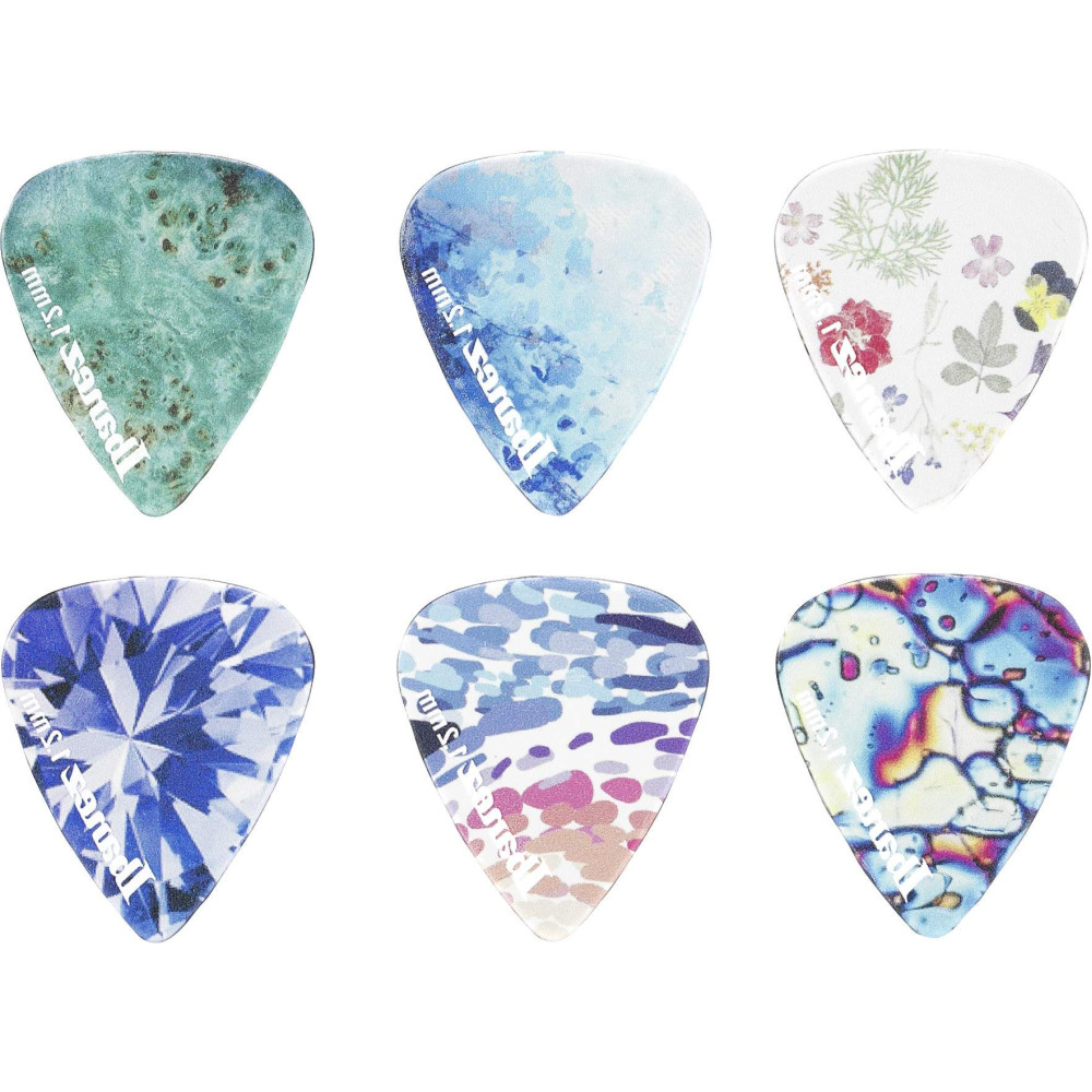 Ibanez PCP14XH-C1 KALEIDO Series Picks - Copolyester Extra Heavy/ 6 pcs