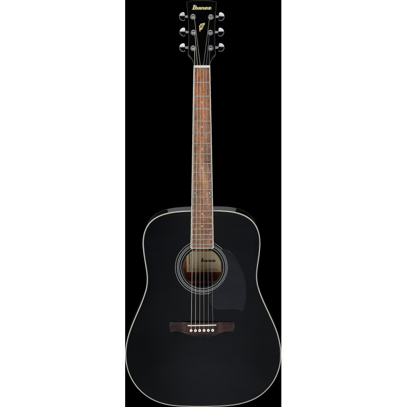 Ibanez PF15-BK PF Performance Acoustic Guitar 6-String - Black