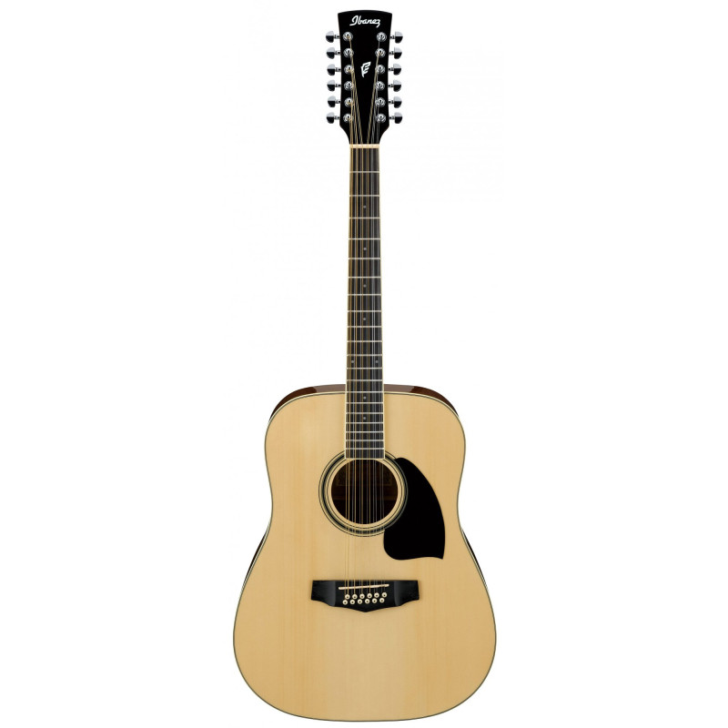 Ibanez PF1512-NT PF Performance Acoustic Guitar 12-String - Natural High Gloss