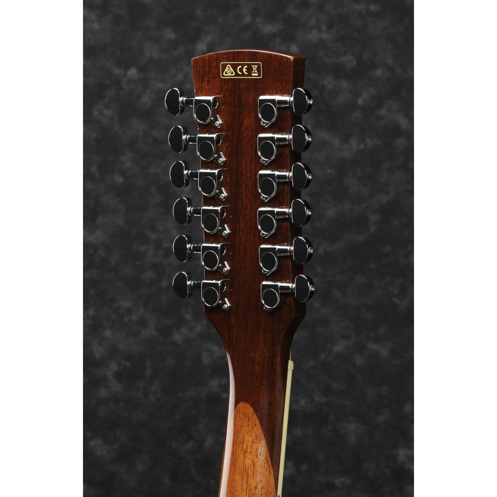 Ibanez PF1512ECE-NT PF Performance Acoustic Guitar 12-String - Natural High Gloss