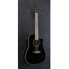 Ibanez PF15ECE-BK PF Performance Acoustic Guitar 6-String - Black