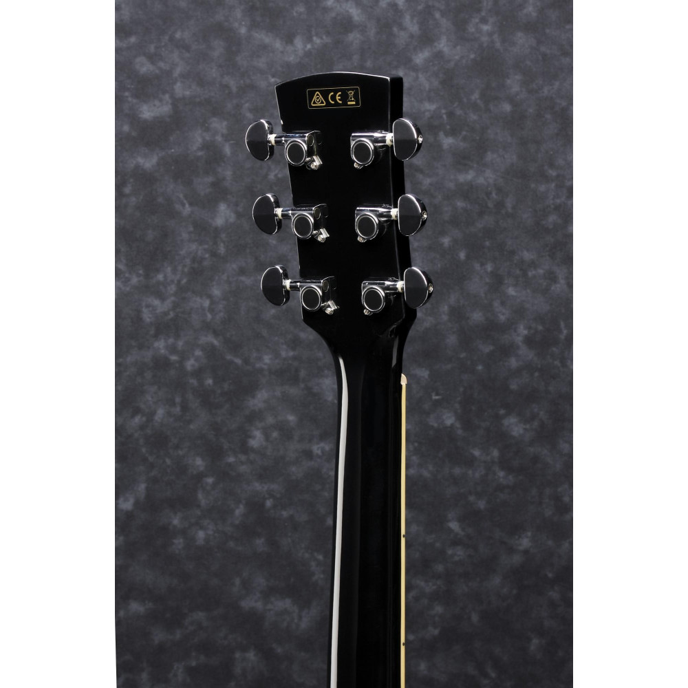 Ibanez PF15ECE-BK PF Performance Acoustic Guitar 6-String - Black