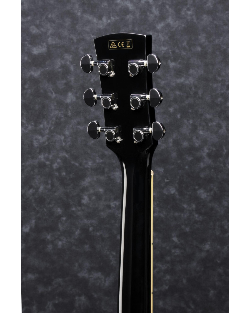 Ibanez PF15ECE-BK PF Performance Acoustic Guitar 6-String - Black